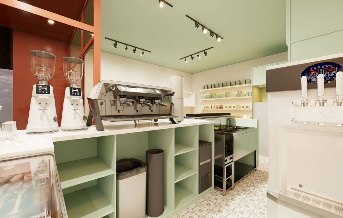 Neoclassical living room with custom TV wall and ceiling design