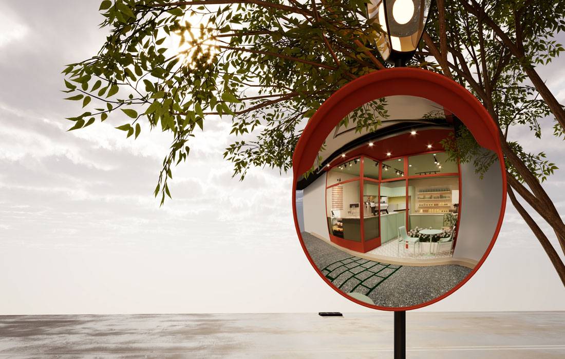 Neoclassical living room with custom TV wall and ceiling design