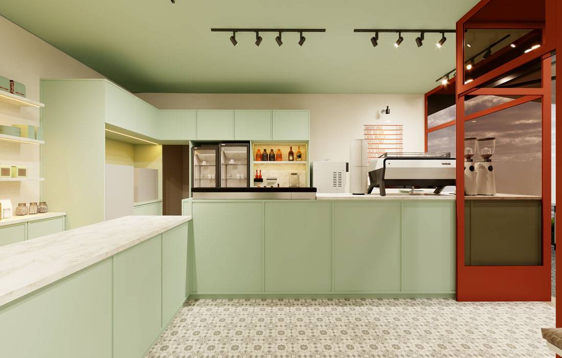 Neoclassical living room with custom TV wall and ceiling design