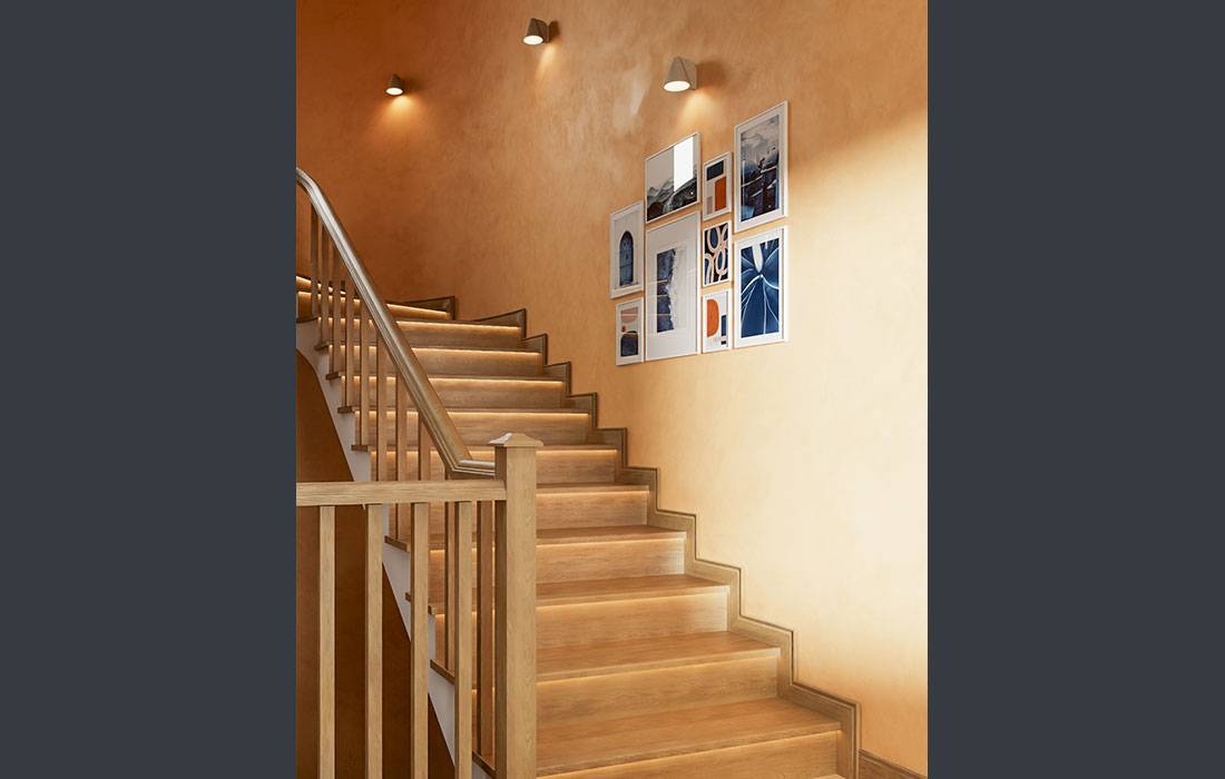 Neoclassical living room with custom TV wall and ceiling design